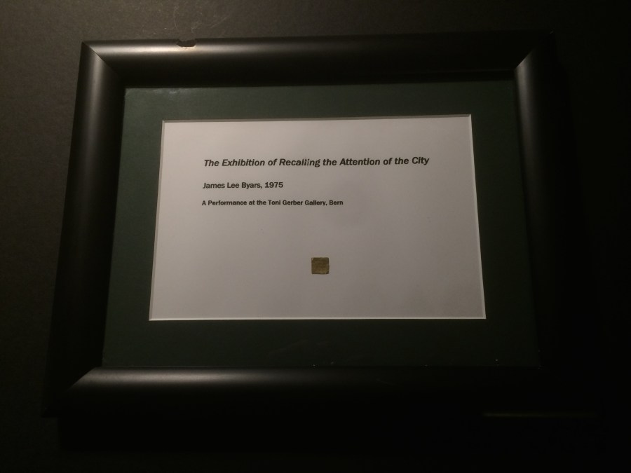 The Exhibition of Recalling the Attention of the&nbsp;City